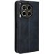 Чехол Deexe Retro Style для TECNO Camon 30 (CL6) - Blue (352109L). Фото 6 из 7