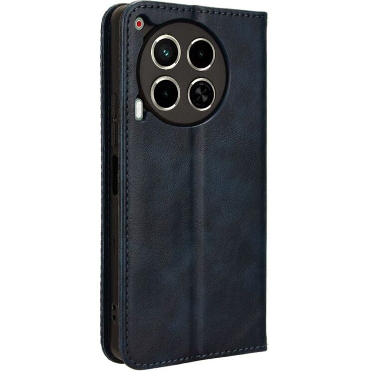 Чехол Deexe Retro Style для TECNO Camon 30 (CL6) - Blue: фото 6 из 7