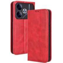 Чехол Deexe Retro Style для TECNO Pova 6 - Red: фото 1 из 7