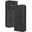 Чохол Deexe Retro Style для TECNO Spark 10C - Black (337710B)