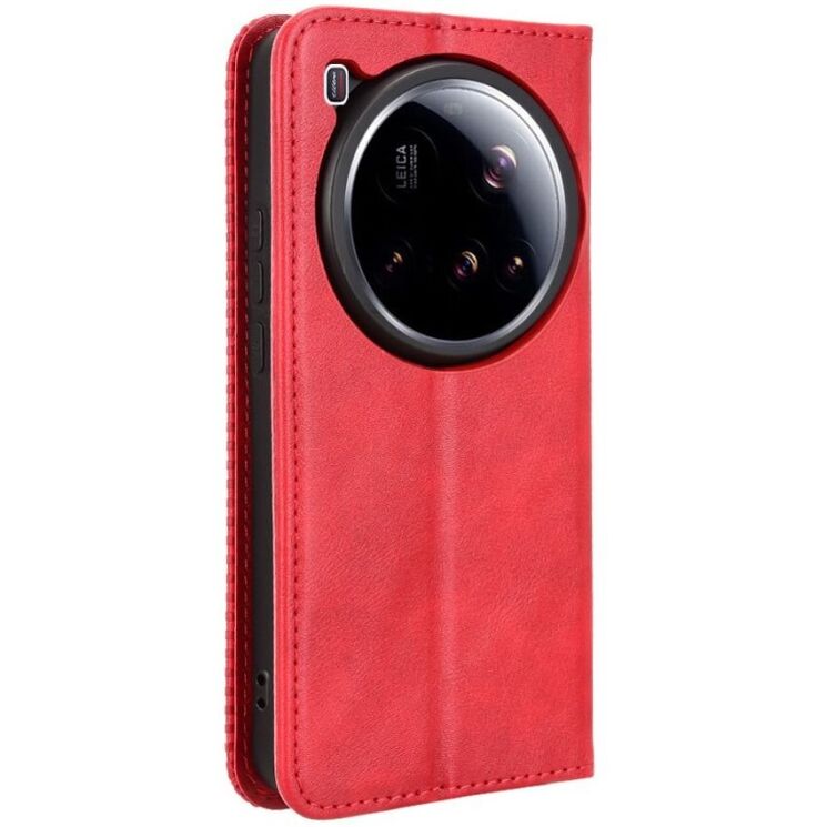Чехол Deexe Retro Style для Xiaomi 15 Ultra - Red: фото 7 из 18