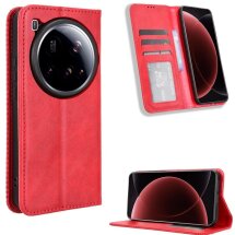Чехол Deexe Retro Style для Xiaomi 15 Ultra - Red: фото 1 из 18