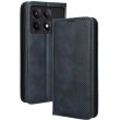 Чехол Deexe Retro Style для Xiaomi Poco F6 Pro - Blue (354901L)
