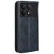Чехол Deexe Retro Style для Xiaomi Poco F6 Pro - Blue (354901L). Фото 6 из 7