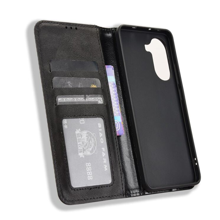 Чохол Deexe Retro Style для Xiaomi Poco X7 Pro - Black: фото 7 з 15
