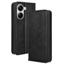 Чохол Deexe Retro Style для Xiaomi Poco X7 Pro - Black: фото 1 з 15