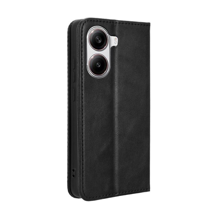 Чохол Deexe Retro Style для Xiaomi Poco X7 Pro - Black: фото 3 з 15