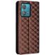 Чохол Deexe Rhombus Book для Motorola Edge 40 Neo - Brown (340039Z). Фото 6 з 6
