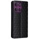 Чохол Deexe Rhombus Book для Motorola Edge 60 Pro - Black (381705B). Фото 7 з 9