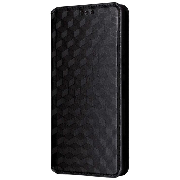 Чохол Deexe Rhombus Book для Motorola Edge 60 Pro - Black: фото 6 з 9