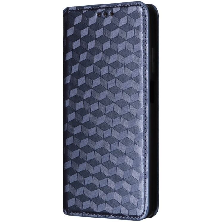 Чохол Deexe Rhombus Book для Motorola Moto G05 / Moto E15 - Blue: фото 7 з 10