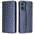 Чохол Deexe Rhombus Book для Motorola Moto G05 / Moto E15 - Blue: фото 1 з 10