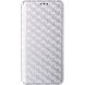 Чехол Deexe Rhombus Book для Xiaomi Poco F9 Ultra - Silver (430113S). Фото 7 из 10