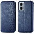 Чехол Deexe Rhombus Wallet для Motorola Moto G24 Power - Blue (347906L)