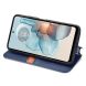 Чехол Deexe Rhombus Wallet для Motorola Moto G24 Power - Blue (347906L). Фото 3 из 6