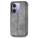 Чехол Deexe Rhombus Wallet для OPPO A3x / A3 / A40m - Grey (365326H). Фото 5 из 9