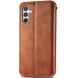 Чехол Deexe Rhombus Wallet для Samsung Galaxy A36 (A366) / A56 (A566) - Brown (372042Z). Фото 5 из 9