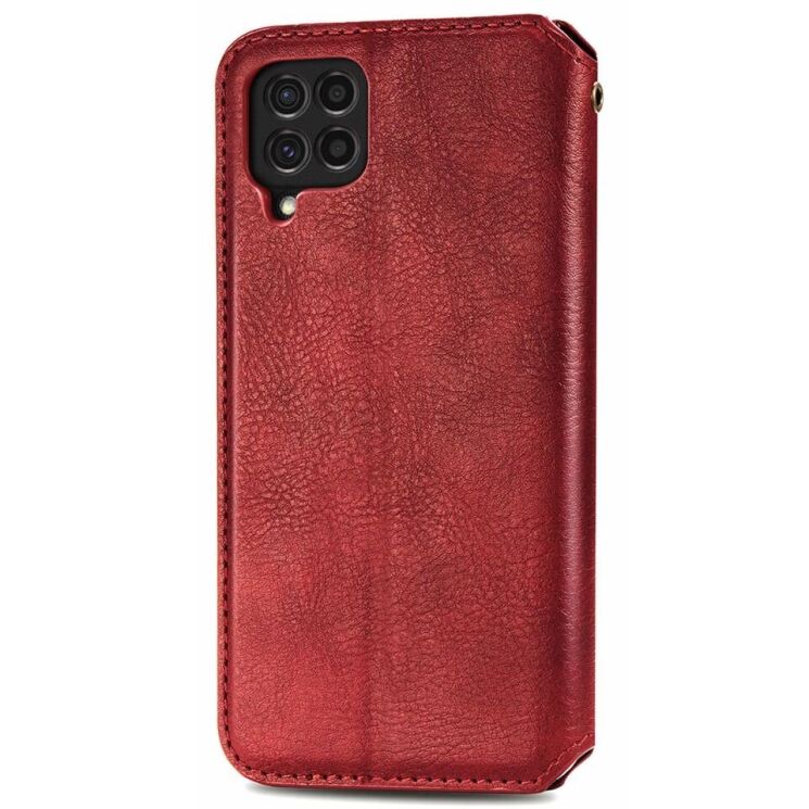 Чохол Deexe Rhombus Wallet для Samsung Galaxy M62 - Red: фото 3 з 13