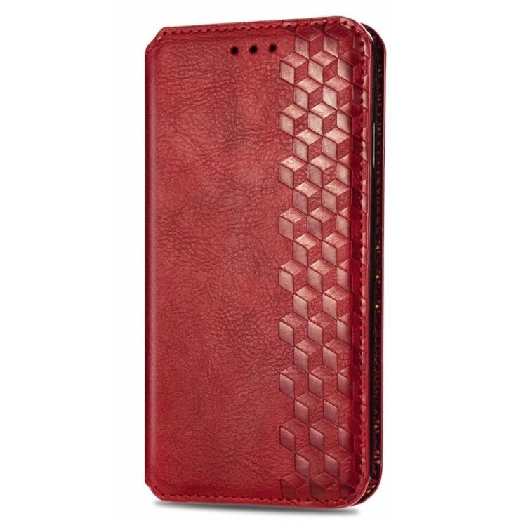 Чохол Deexe Rhombus Wallet для Samsung Galaxy M62 - Red: фото 2 з 13