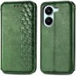 Чехол Deexe Rhombus Wallet для Xiaomi Poco X8 Pro - Green (409027G)