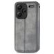 Чехол Deexe Rhombus Wallet для Xiaomi Redmi Note 13 Pro+ - Grey (340572H). Фото 5 из 6