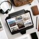 Чехол Deexe Urban Rotary для Apple iPad Pro 13 (2024) - Wine Red (353238WR). Фото 12 из 12