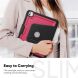 Чехол Deexe Urban Rotary для Apple iPad Pro 13 (2024) - Wine Red (353238WR). Фото 8 из 12