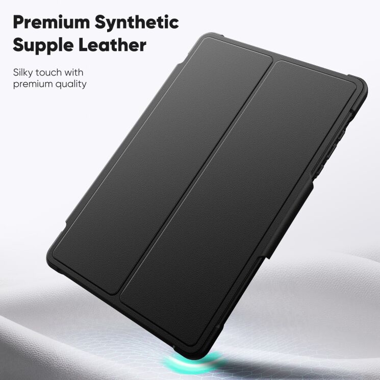 Чехол Deexe Urban Rotary для Samsung Galaxy Tab A9 Plus / Tab A11 Plus (X230/236/X210/216) - Pink: фото 3 из 13