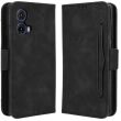 Чехол Deexe Wallet Stand для Motorola Moto G85 - Black (357010B)