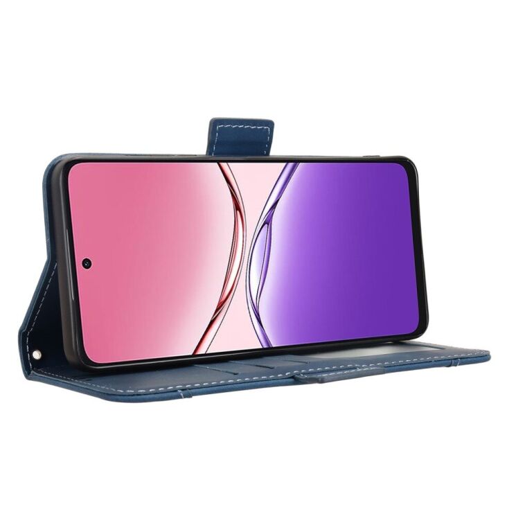 Чехол Deexe Wallet Stand для Oppo A5 Pro (4G/5G) - Blue: фото 4 из 7