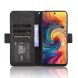 Чехол Deexe Wallet Stand для ZTE Nubia V70 - Black (381501B). Фото 3 из 7