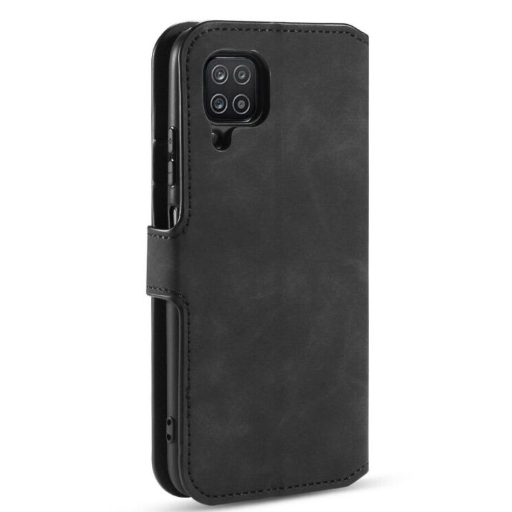 Чехол DG.MING Retro Style для Samsung Galaxy A12 (A125) / A12 Nacho (A127) / M12 (M127) - Black: фото 3 из 10