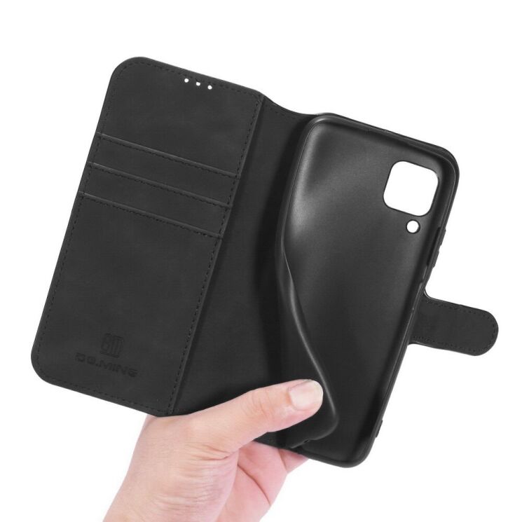 Чехол DG.MING Retro Style для Samsung Galaxy A12 (A125) / A12 Nacho (A127) / M12 (M127) - Black: фото 7 из 10
