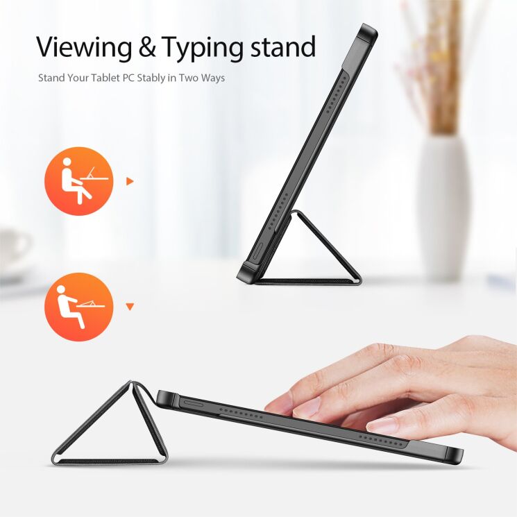 Чохол DUX DUCIS Domo Series для Xiaomi Redmi Pad 2 - Black: фото 3 з 10