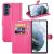 Чехол-книжка Deexe Book Type для Samsung Galaxy S21 FE (G990) - Rose: фото 1 из 8