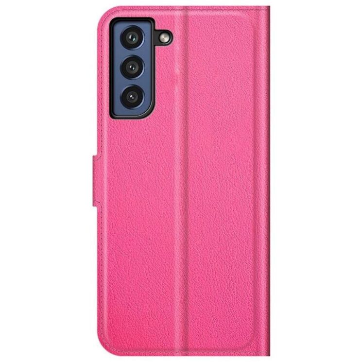 Чехол-книжка Deexe Book Type для Samsung Galaxy S21 FE (G990) - Rose: фото 4 из 8