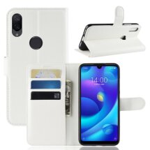 Класичний чохол-книжка Deexe Book Type для Xiaomi Mi Play - White: фото 1 з 6