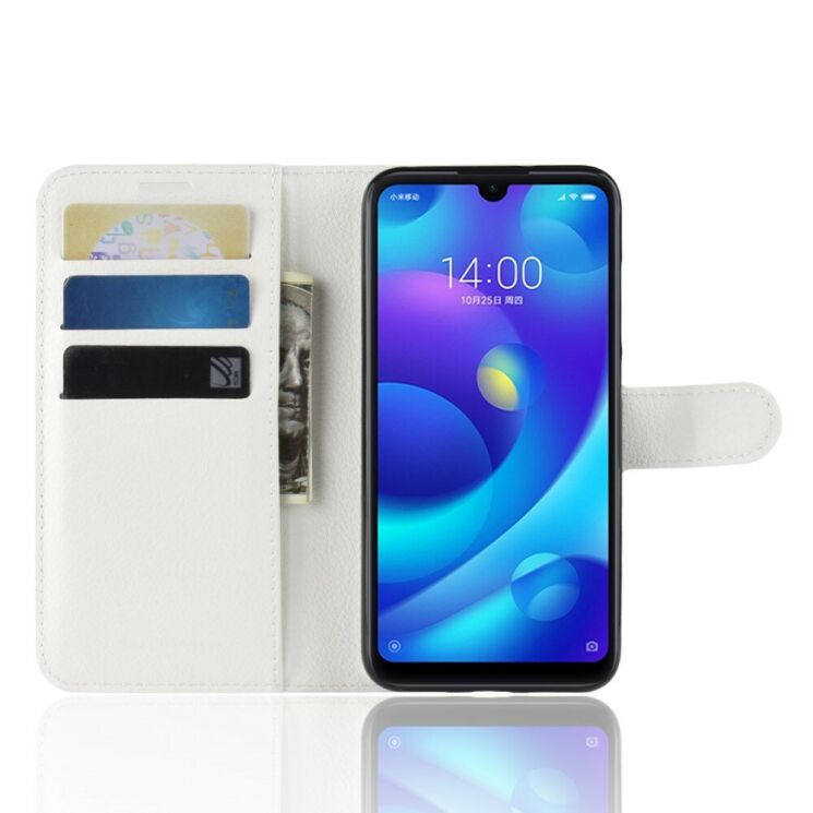 Класичний чохол-книжка Deexe Book Type для Xiaomi Mi Play - White: фото 5 з 6
