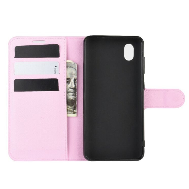 Классический чехол-книжка Deexe Book Type для ZTE Blade A3 (2020) - Pink: фото 3 из 6