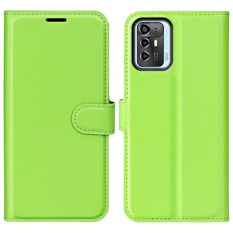 Чехол-книжка Deexe Book Type для ZTE Blade A72 5G - Green: фото 1 из 6