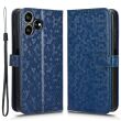 Чехол-книжка Deexe Classic Series для ZTE Blade V50 Design - Dark Blue (343209DB)