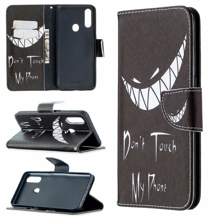 Чехол-книжка Deexe Color Wallet для OPPO A31 - Do not Touch My Phone: фото 1 из 9