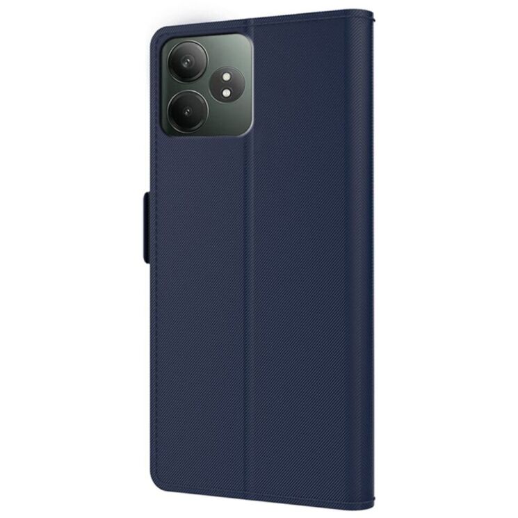 Чехол-книжка Deexe Eclipse Wallet для Realme GT Neo 6 SE / GT 6T - Blue: фото 4 из 9