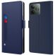 Чехол-книжка Deexe Eclipse Wallet для Realme GT Neo 6 SE / GT 6T - Blue (356100L). Фото 1 из 9