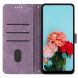 Чехол-книжка Deexe Lines Series для Motorola Moto G15 - Purple (372627V). Фото 2 из 11
