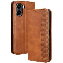 Чохол-книжка Deexe Retro Style для OPPO A6x - Brown: фото 1 з 19