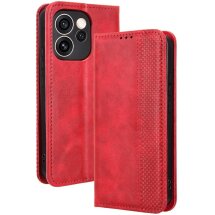 Чохол-книжка Deexe Retro Style для OPPO Reno 15 Pro - Red: фото 1 з 19