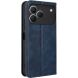 Чехол-книжка Deexe Retro Style для TECNO Spark 50 - Blue (432403L). Фото 8 из 19