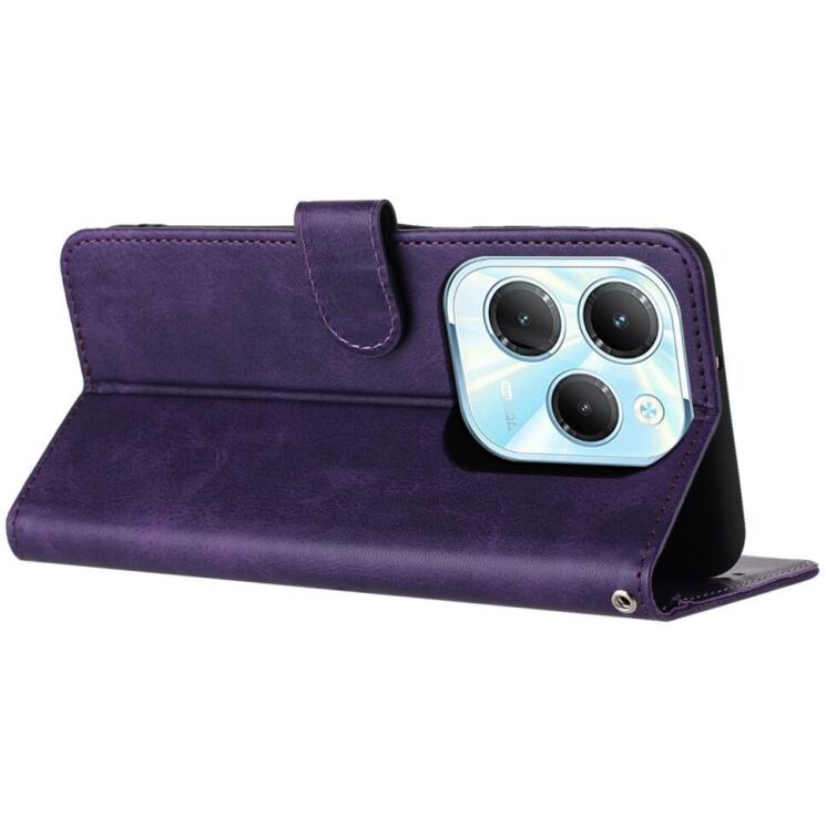 Чехол-книжка Deexe Stage Case для Infinix Hot 40 / 40 Pro / Tecno Spark 20 Pro - Purple: фото 3 из 10