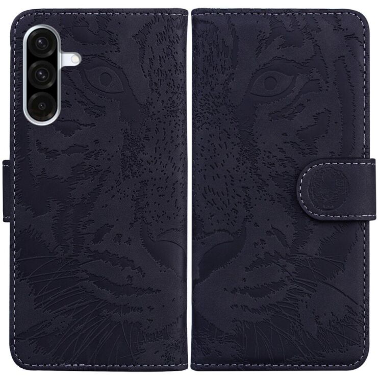 Чехол-книжка Deexe Tiger для Samsung Galaxy A36 (A366) / A56 (A566) - Black: фото 1 из 7